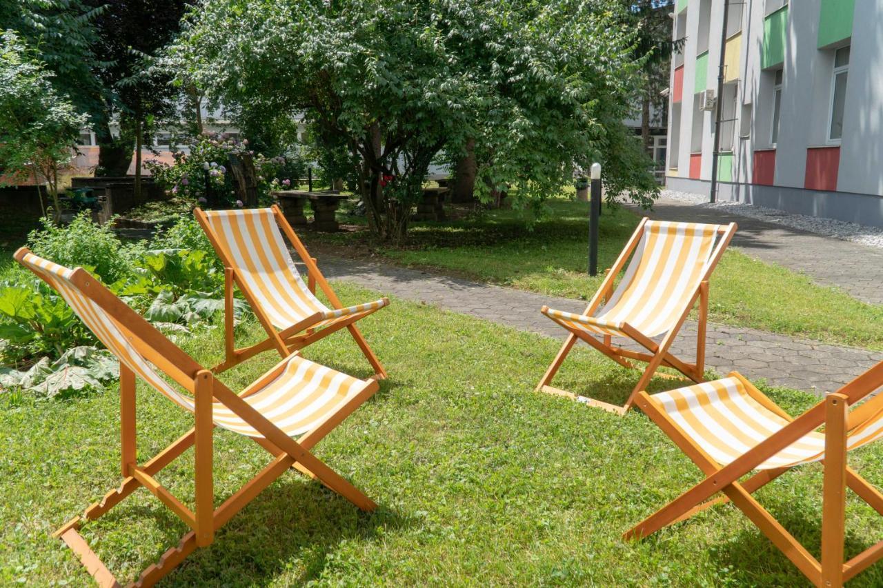 Dijaski Dom Bezigrad Ljubljana Hostel Bagian luar foto